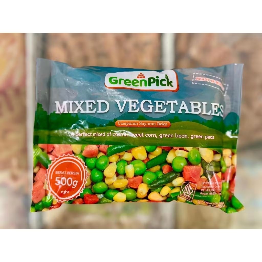 

GreenPick Mixed Veegtable 4Way 500gr