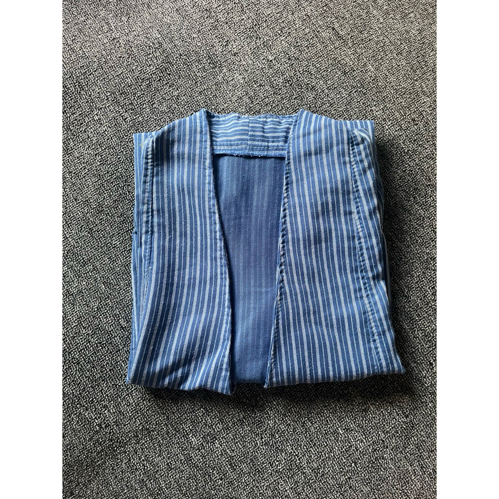 Preloved Blazer Stripe Blue