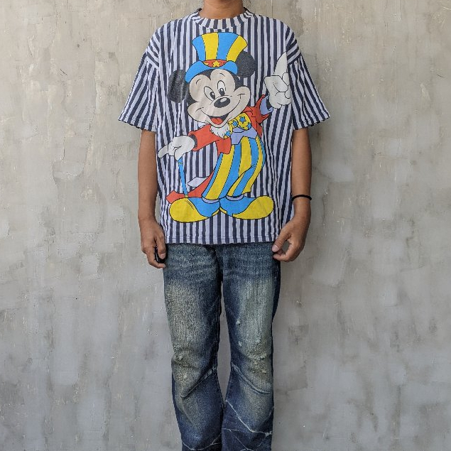 KAOS MICKEY STRIPE VINTAGE