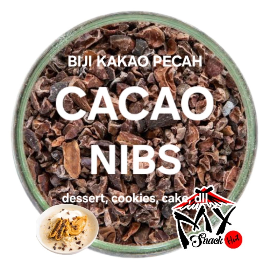 

CACAO NIBS 1KG BIJI COKLAT COKELAT PECAH PECAHAN COCOA NIP TOPING DESSERT ROTI KUE CAKE COOKIES HALAL