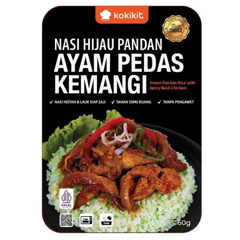 

Makanan Siap Saji Nasi Pandan Instant & Lauk Siap Makan Ayam Pedas Kemangi