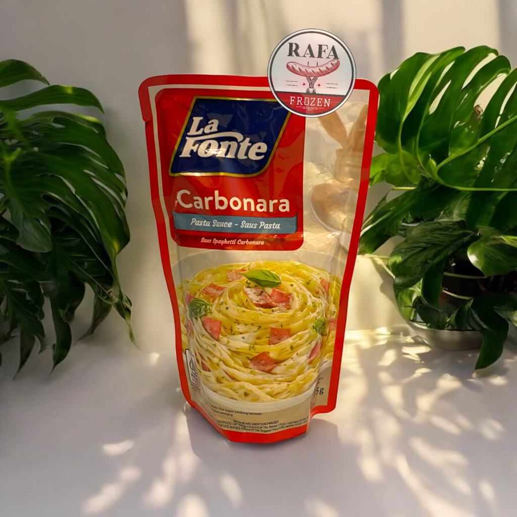 

LA FONTE SPAGHETI CARBONARA SAUCE 315G