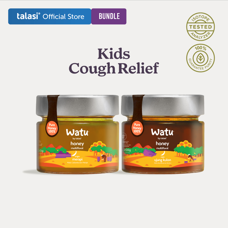

Kids Cough Relief - Merapi & Ujung Kulon, Watu Honey Bundle