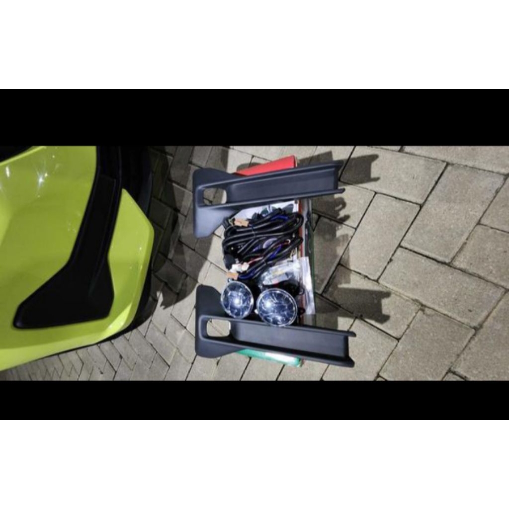 foglamp honda brio 2024, bohlamp hologen/kuning