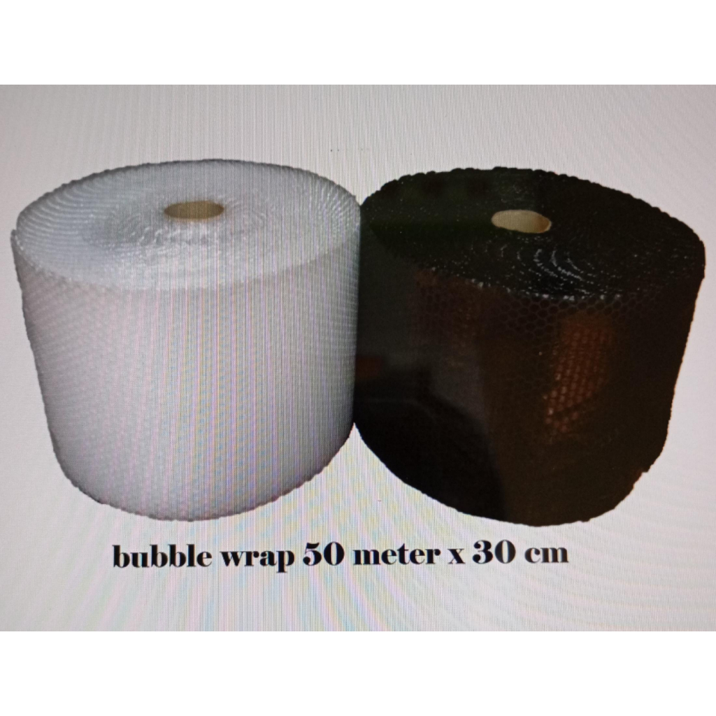 

Bubble Wrap Roll 30CM x 50M hitam untuk packing