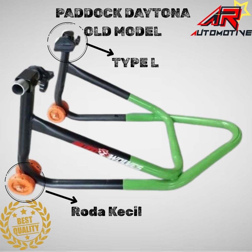 Paddock Motor Universal Tipe Daytona Model OLD Moto Gp CBR Ninja R RR SS GSX R15 R25 Zx100 Ninja250