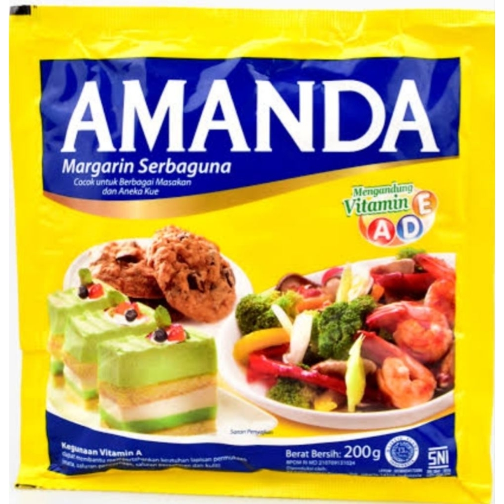 

Amanda margarin 200 gram