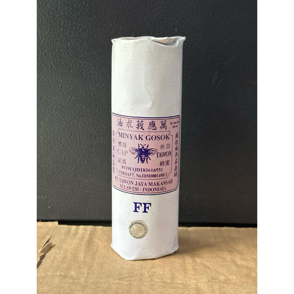 Tawon FF 90ml Minyak Gosok Minyak Urut Cap Tawon Asli Original Minyak Tawon