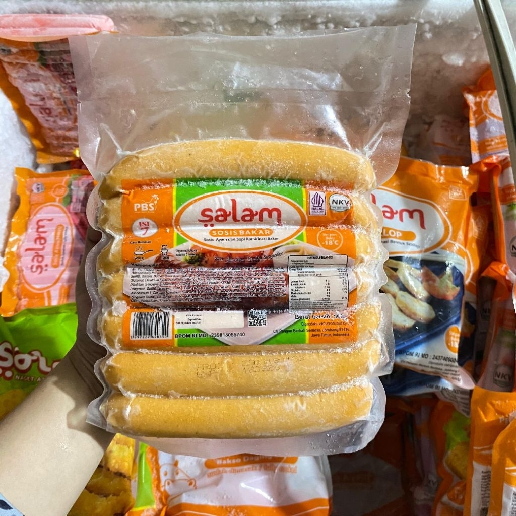 

Salam Sosis Bakar Jumbo isi 6