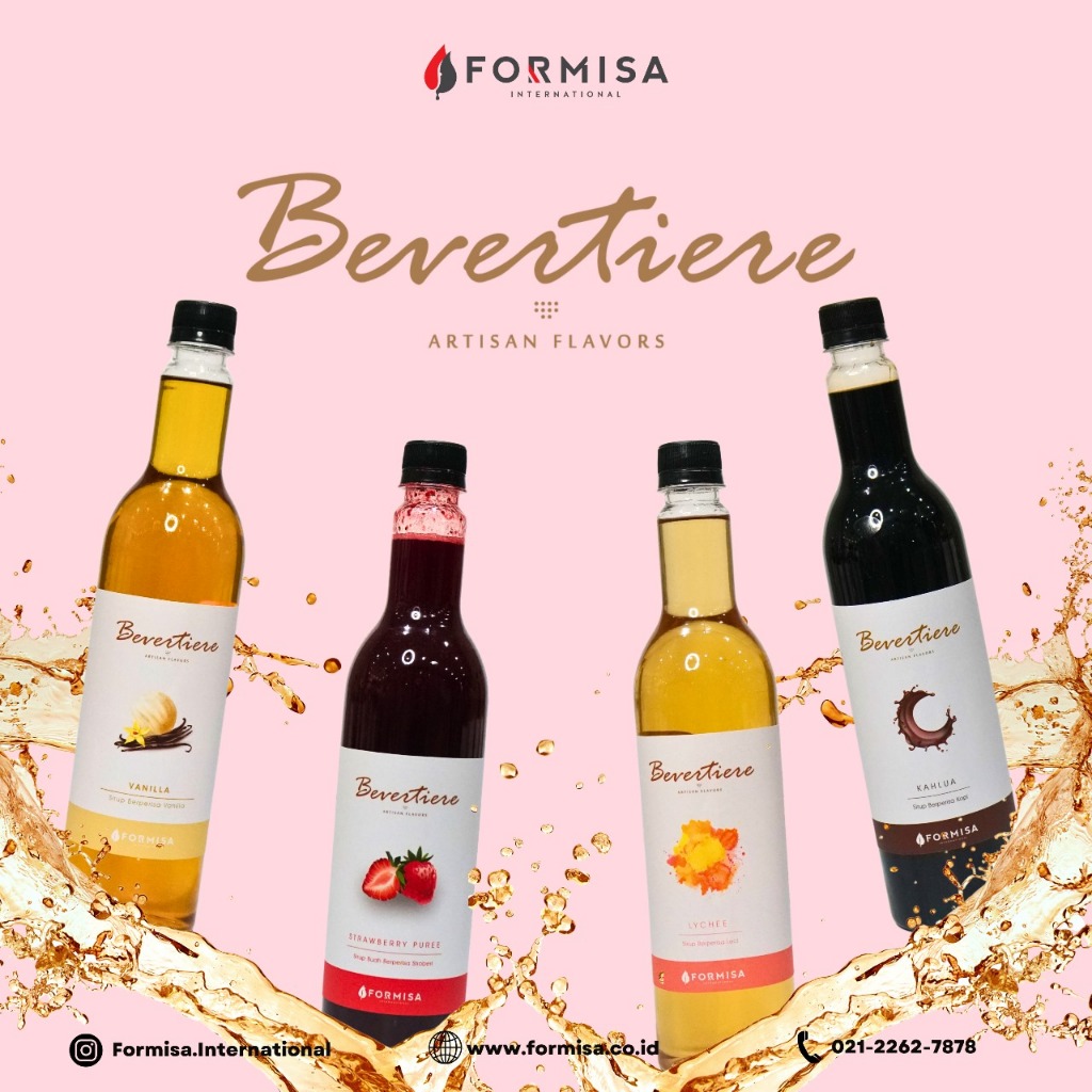 

FORMISA - Bevertiere Syrup All Variant 800ML - Sirup Bevertiere Semua Rasa 800ML / HORECA