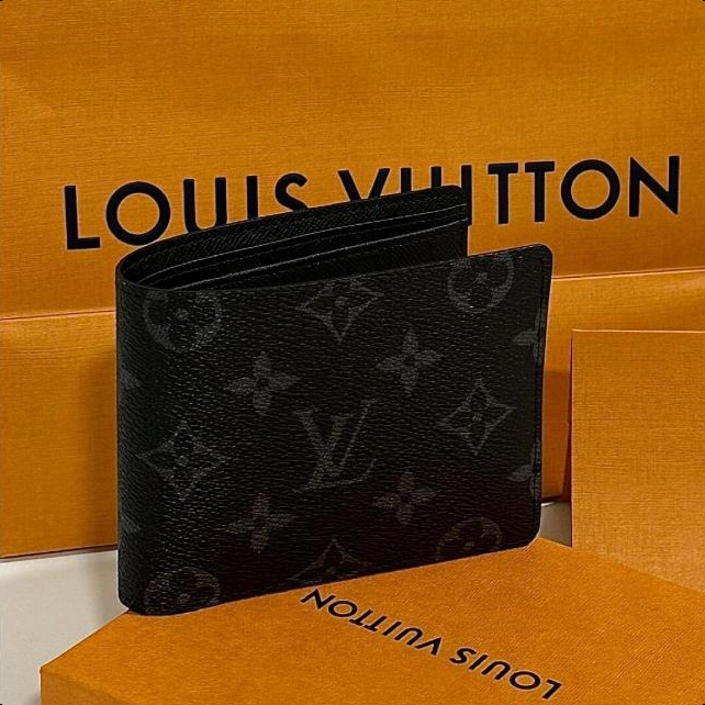 [100% authentic/ Box+dust bag]LV Louis Vuitton Multiple Dompet Lipat LV Pria lmport/Dompet LV Pria/M