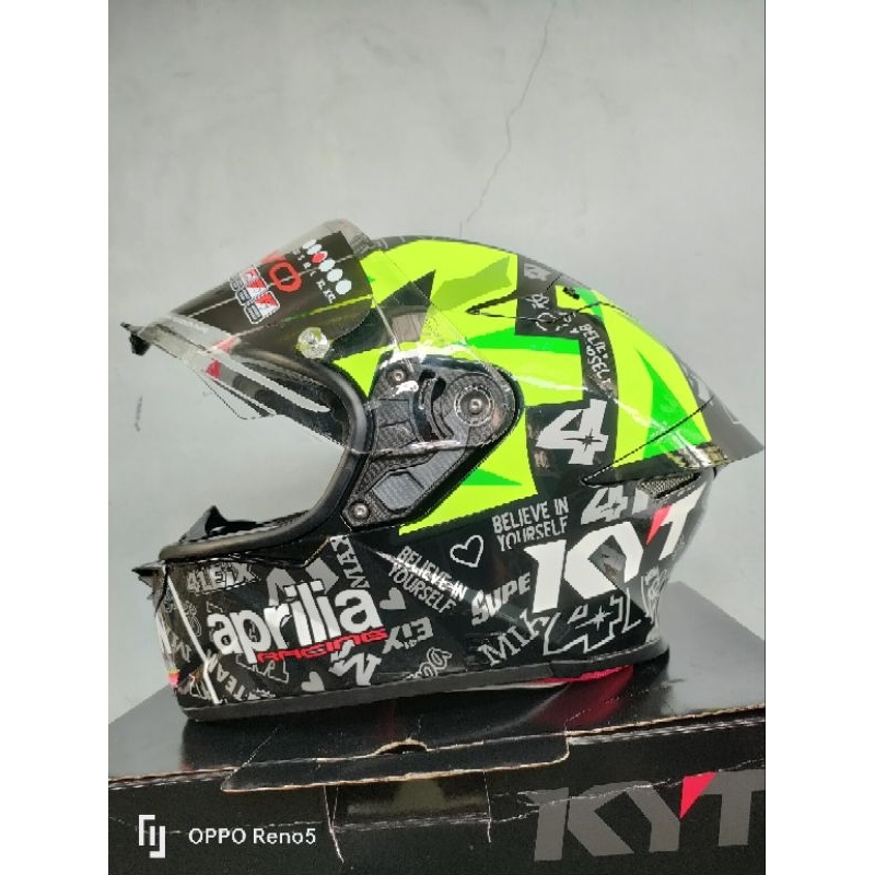 KYT TT REVO REPAINT ESPARGARO BLACK
