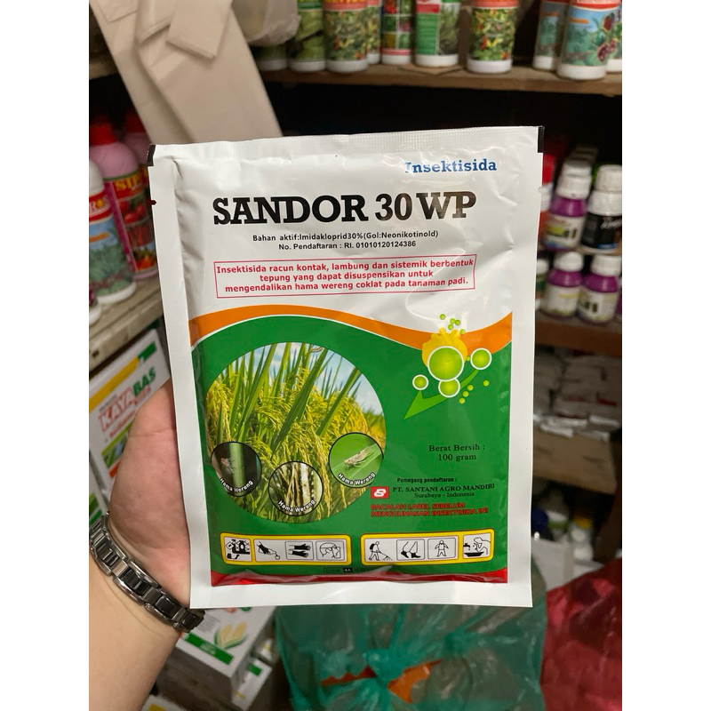 sandor insektisida 30wp imidakloprid obat serangga