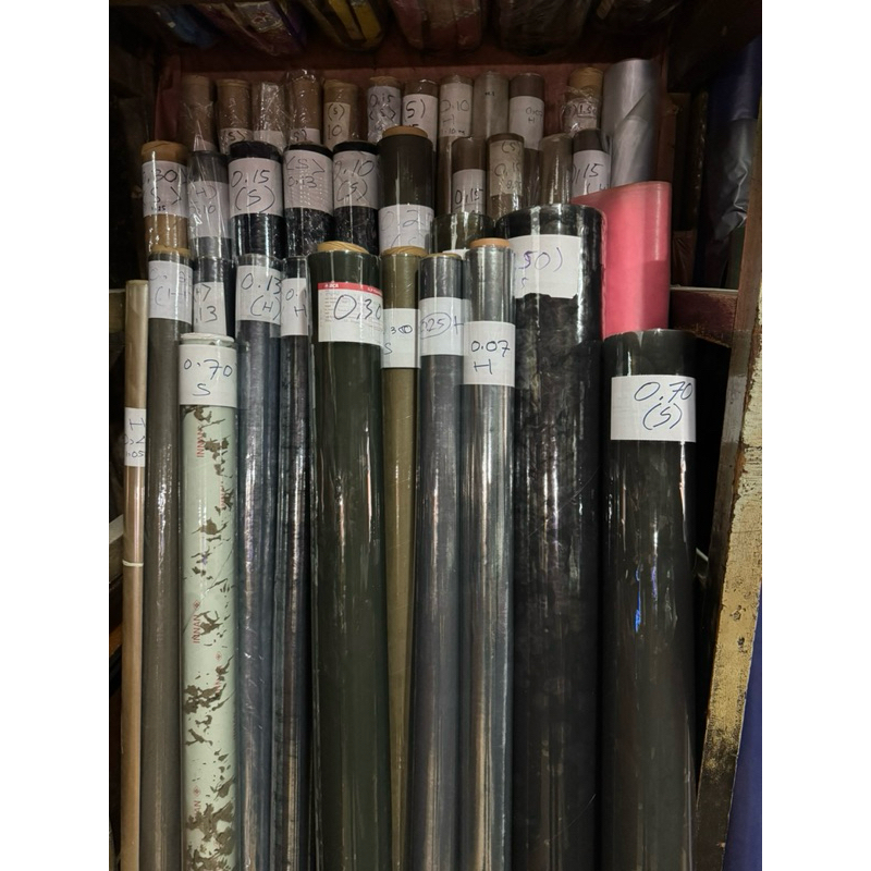 Mika Plastik Meteran tebal 0,07 0,10 0,13 0,15