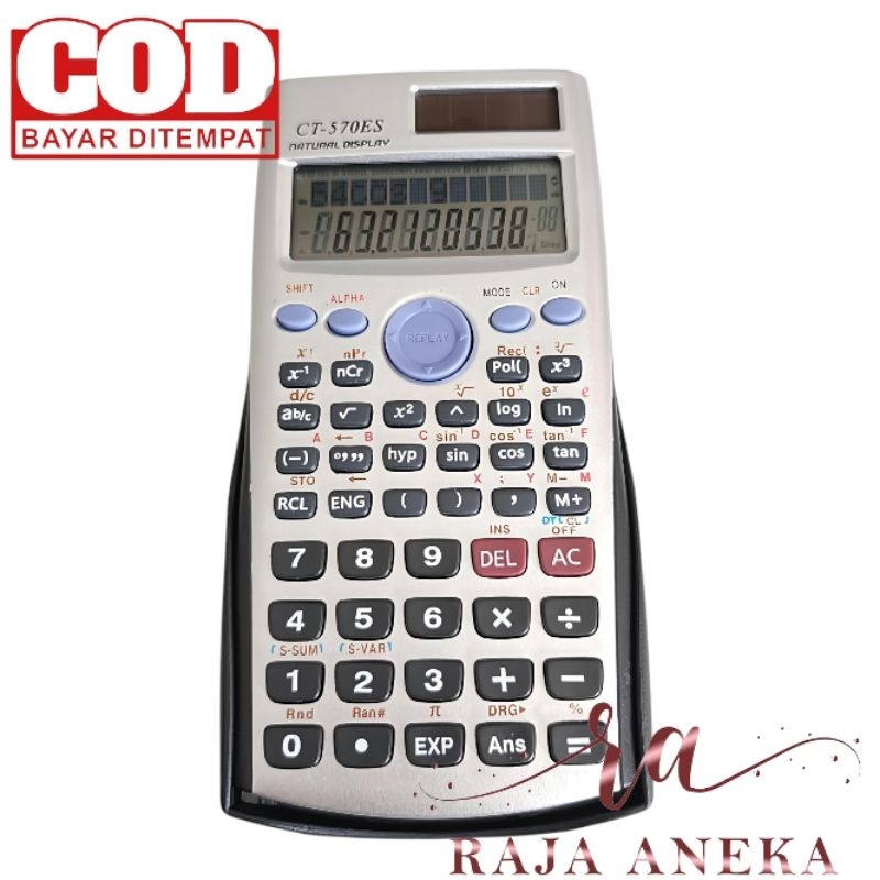 

Kalkulator Scientific SDC 570 Es . Kalkulator anak Sekolah B DISPLAY SDC 570 ES CT 570es