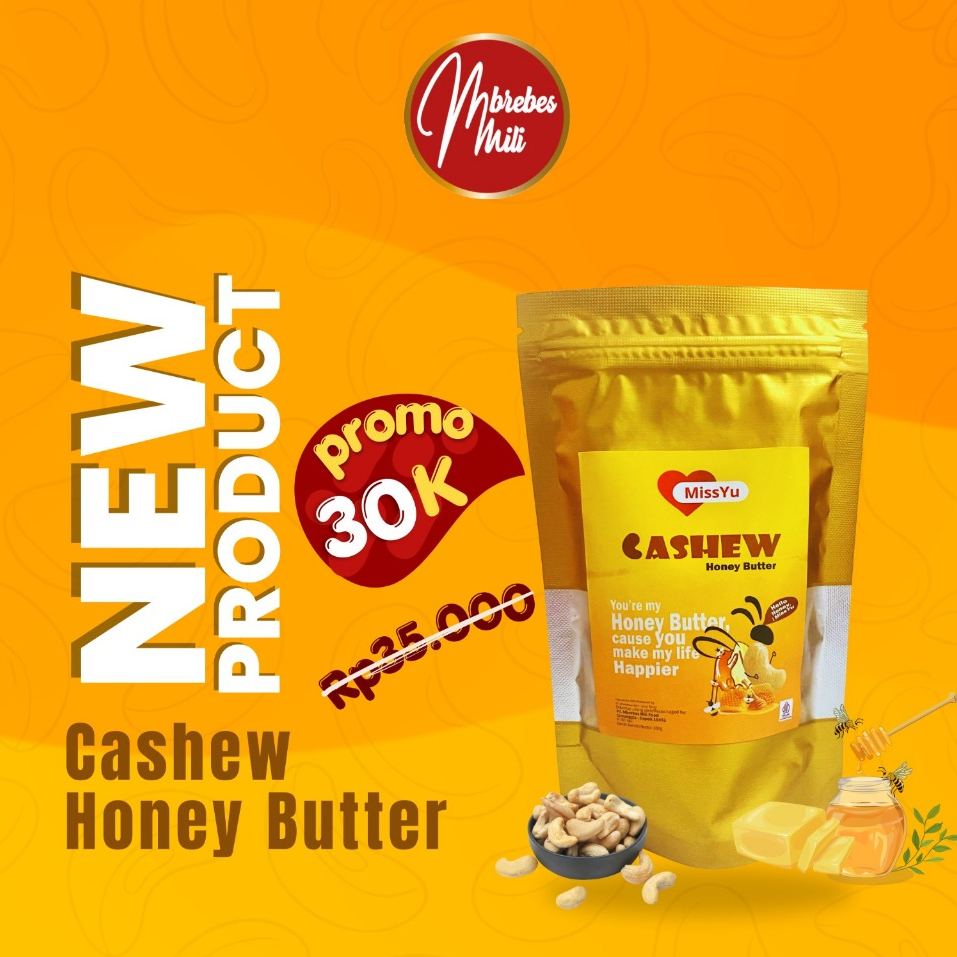 

Kacang Mede / Cashew Rasa Honey Butter 100g