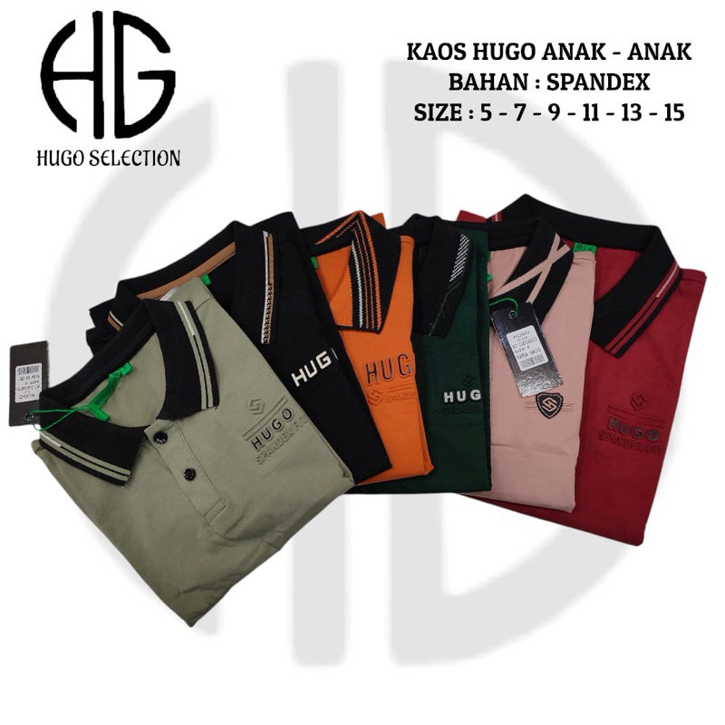 kaos krah hugo  selection anak2 terbaru2025 original