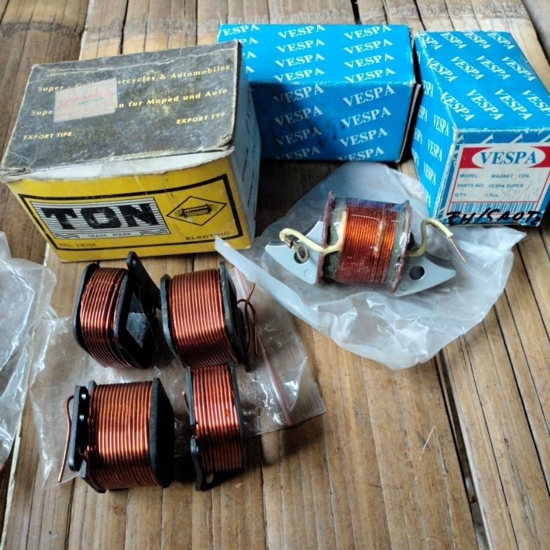 spul vespa super sprint PX 150e spul lampu spul magnet vespa PXe / super