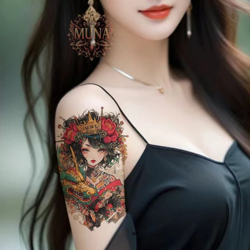 Seri ZL 657 - Eksklusif Premium Stiker Sticker Tatto Tato Temporer Temporary Tahan Lama Anti Air Wat