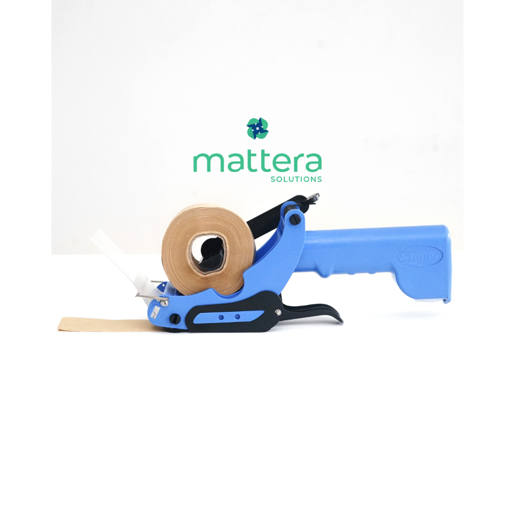 [Mattera] Handheld Gummed Tape Dispenser - Dispenser Lakban Air Kertas Eco Friendly