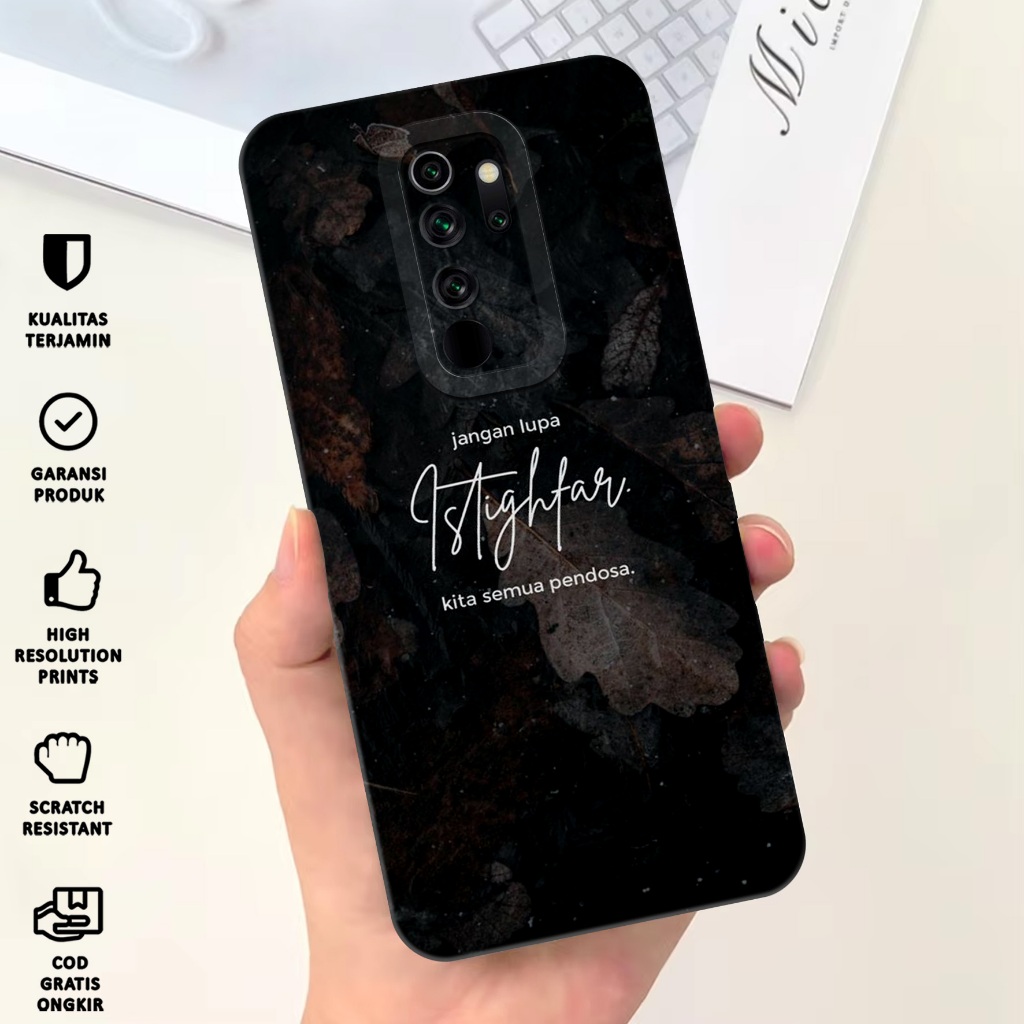 Case Xiaomi Redmi Note 8 PRO - Softcase Xiaomi Redmi Note 8 Pro Motif Quotes - Casing Hp Xiaomi Redm