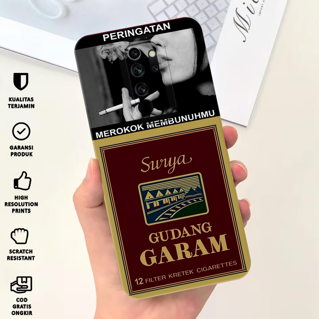 Case Xiaomi Redmi Note 8 PRO - Softcase Xiaomi Redmi Note 8 Pro Motif Rokkk - Casing Hp Xiaomi Redmi