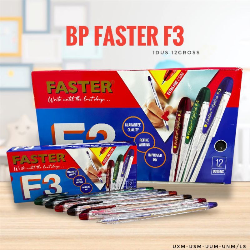 

Bp Faster F3 Hitam/Per Pcs