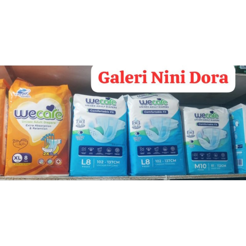 We Care /Popok Dewasa/Popok Orang Tua/Popok Perekat/GaleriNiniDora/KotaPadang