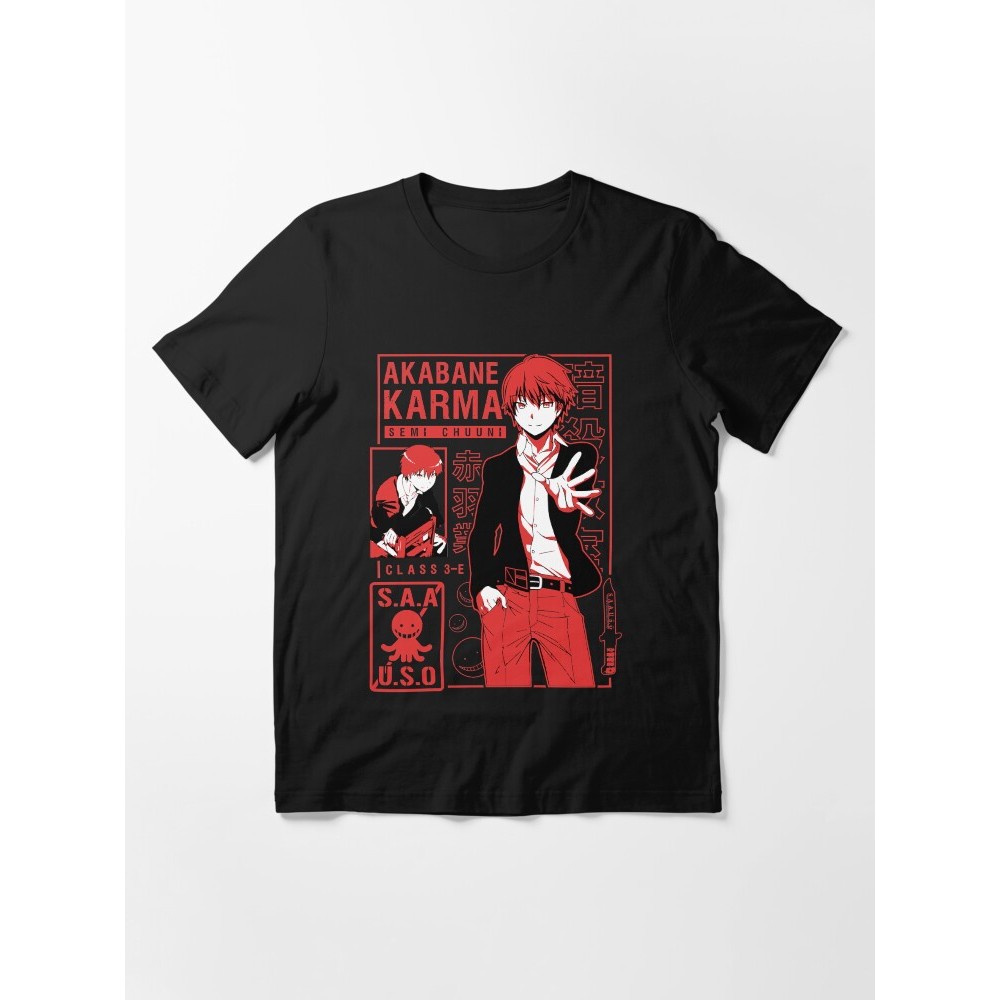 Kaos Anime KARMA AKABANE Classic Essential T-Shirt