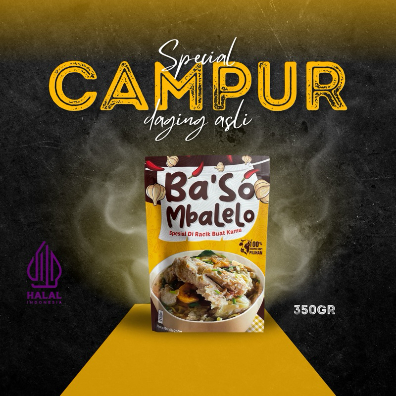 

Bakso MbaLeLo - Jomblo package (isi 1pcs) 350gr