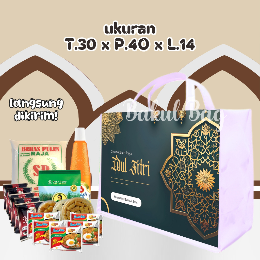 

TAS BINGKISAN LEBARAN JUMBO/READY STOCK/TAS IDUL FITRI/TAS BINGKISAN LEBARAN/TAS PARCEL LEBARAN/HAMPERS LEBARAN/TAS SEMBAKO/TAS SNACK
