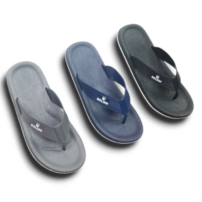 Sandal Jepit Pria Boloni Sandal Santai Cowok Sandal Jepit Laki Laki Anti Licin Sandal Flip Flop Pria