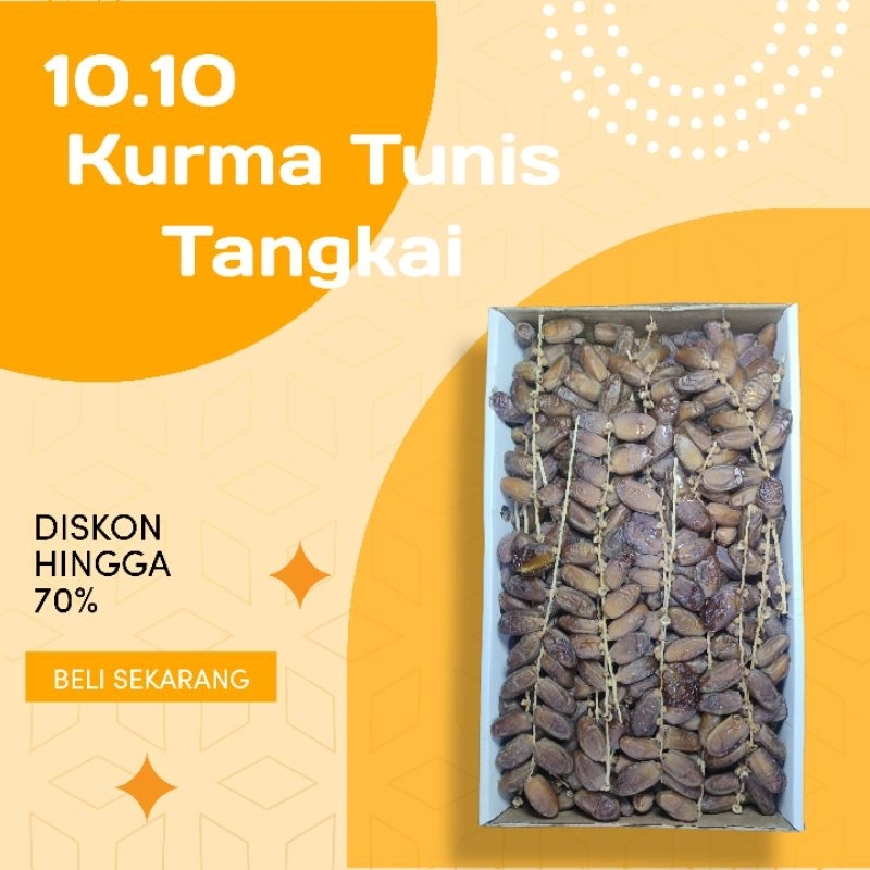 

KURMA PALM TUNIS [5 kgTANGKAI] Asli