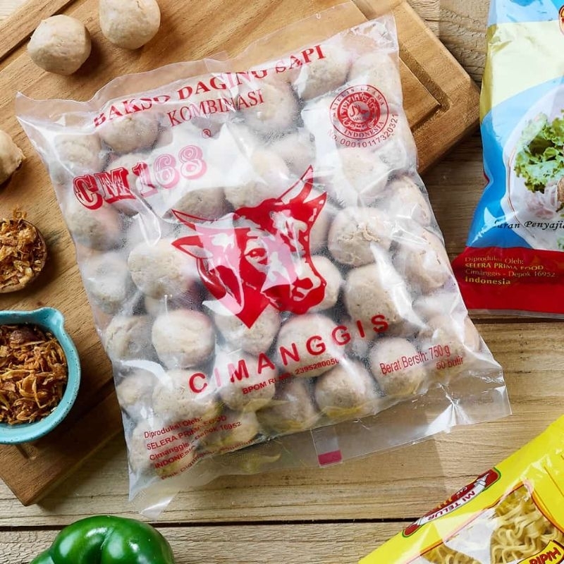 

Bakso Daging Kombinasi CM168 isi 50