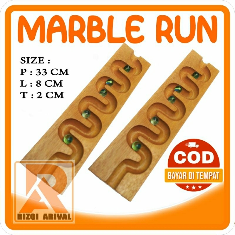 Marble run / Seluncuran kelereng / Marble track
