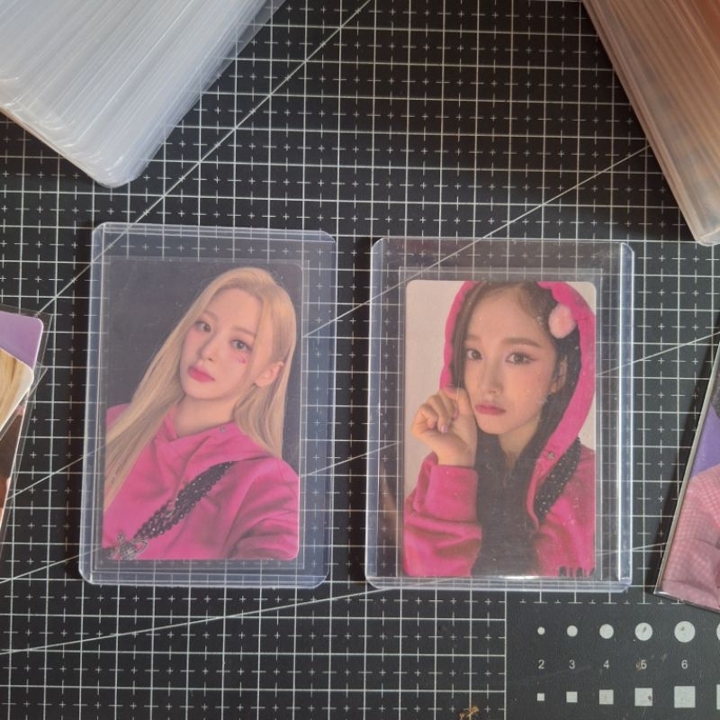 

Toploader Deco Peel Off Photocard PC Kpop 35pt A2 B2 Top loader Bening Packing Cardholder Holder Tebal