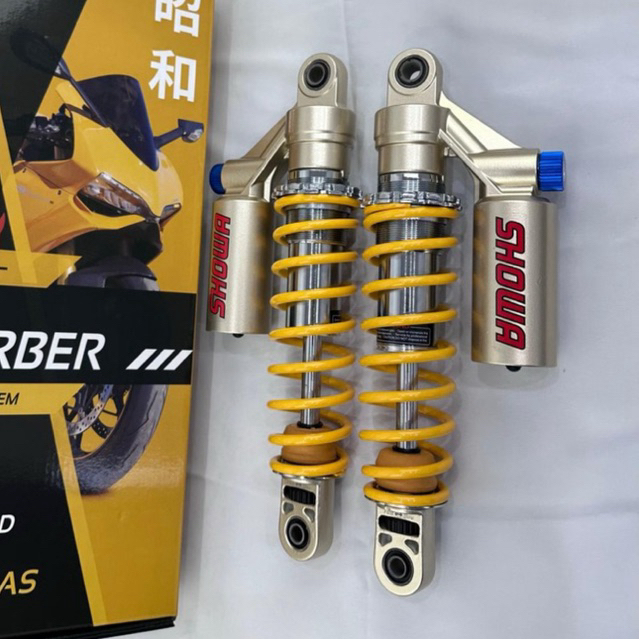 Berdoss_Balimay - Showa Shock Double Click Preload Aktif + Tabung Bisa Diisi Angin 325Mm Cb Gl