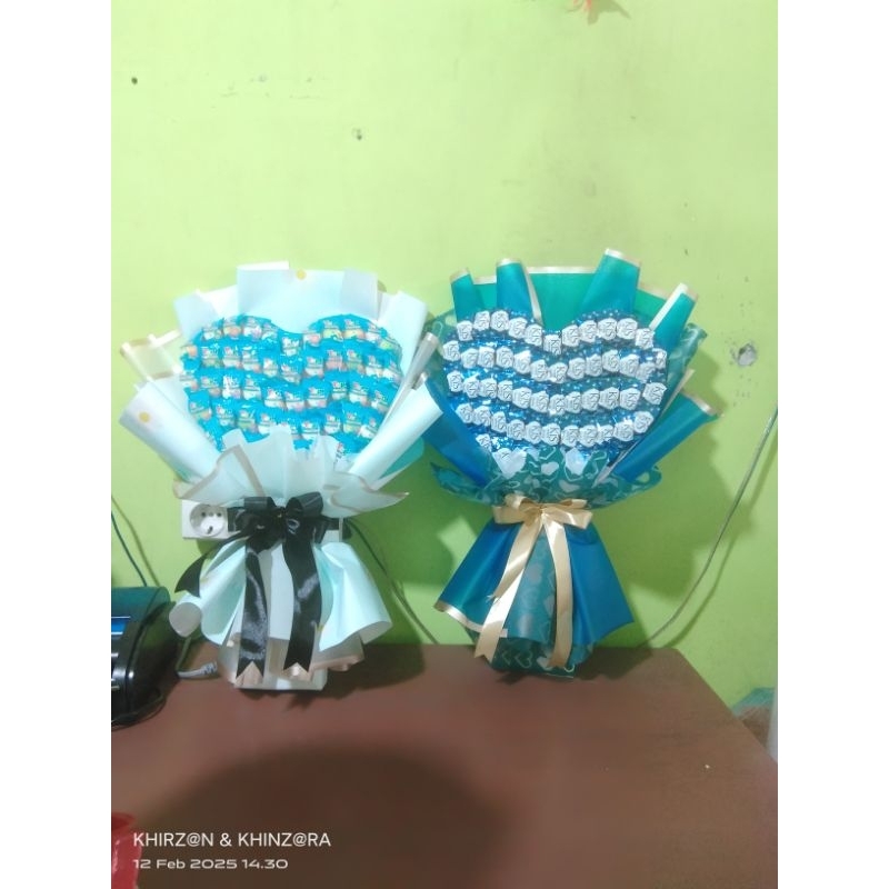 

buket permen 1 bungkus free kardus packing