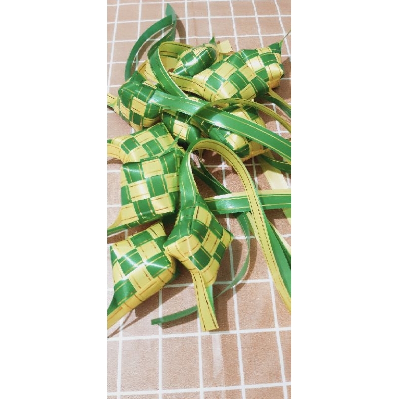 

Ketupat Hiasan Lebaran Ketupat Pita Jepang Ketupat Idul Fitri
