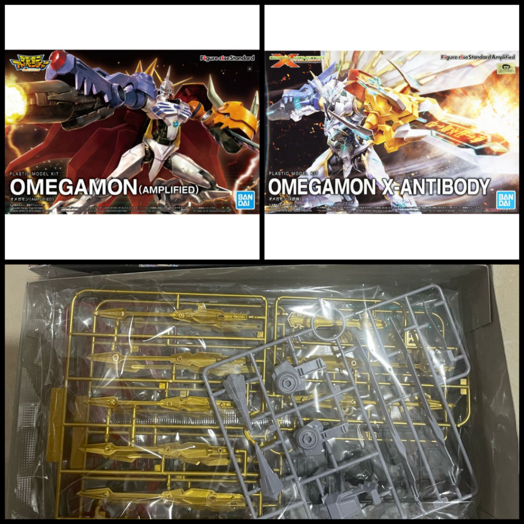 Bandai Figure-Rise Standard OMEGAMON X-ANTIBODY Amplified New Original BANDAI 100%