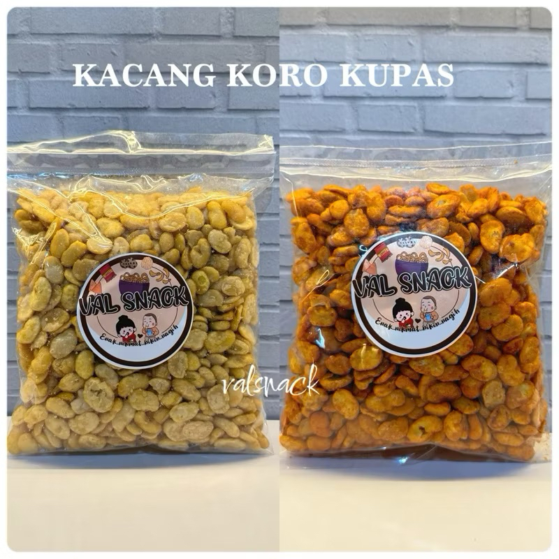 

KACANG KORO KUPAS 500gr (ASIN / PEDAS / PEDAS DAUN JERUK)