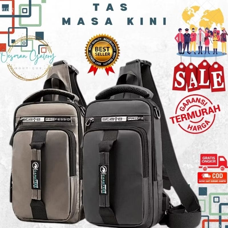 WAISTBAG SLING BAG SOULGATE S-PRO (Bisa Ransel)