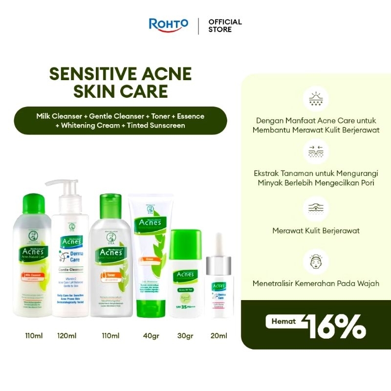 Paket Acnes 5in1 Super Lengkap