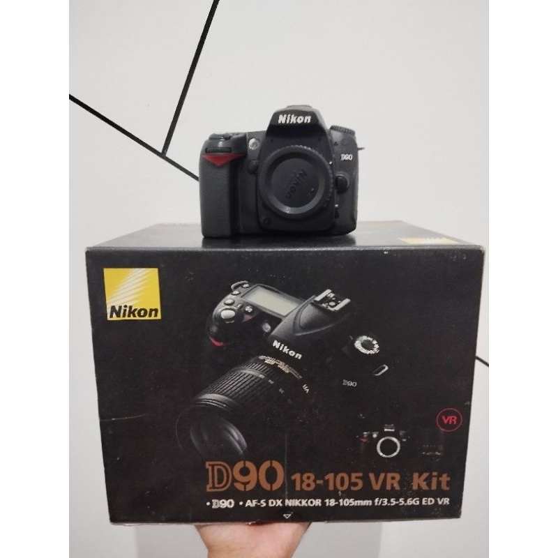 Nikon D90 Body only Fullset box