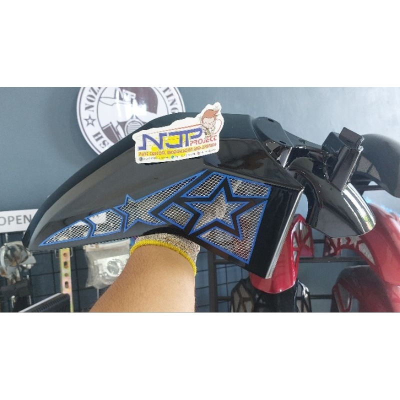 Slebor / Spakbor Depan Honda Beat FI Coak Custom SCMSTAR | PREORDER