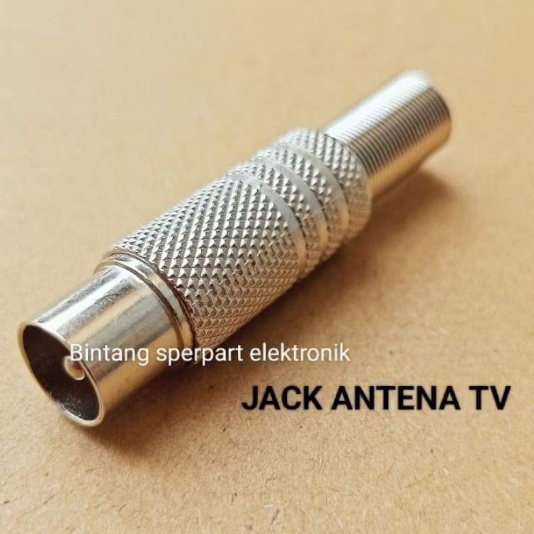 JACK ANTENA TV BESI BUNTUT PER SOKET ANTENA TV JACK KABEL ANTENA TV JACK TV JACK ANTENA TV SOKET ANT