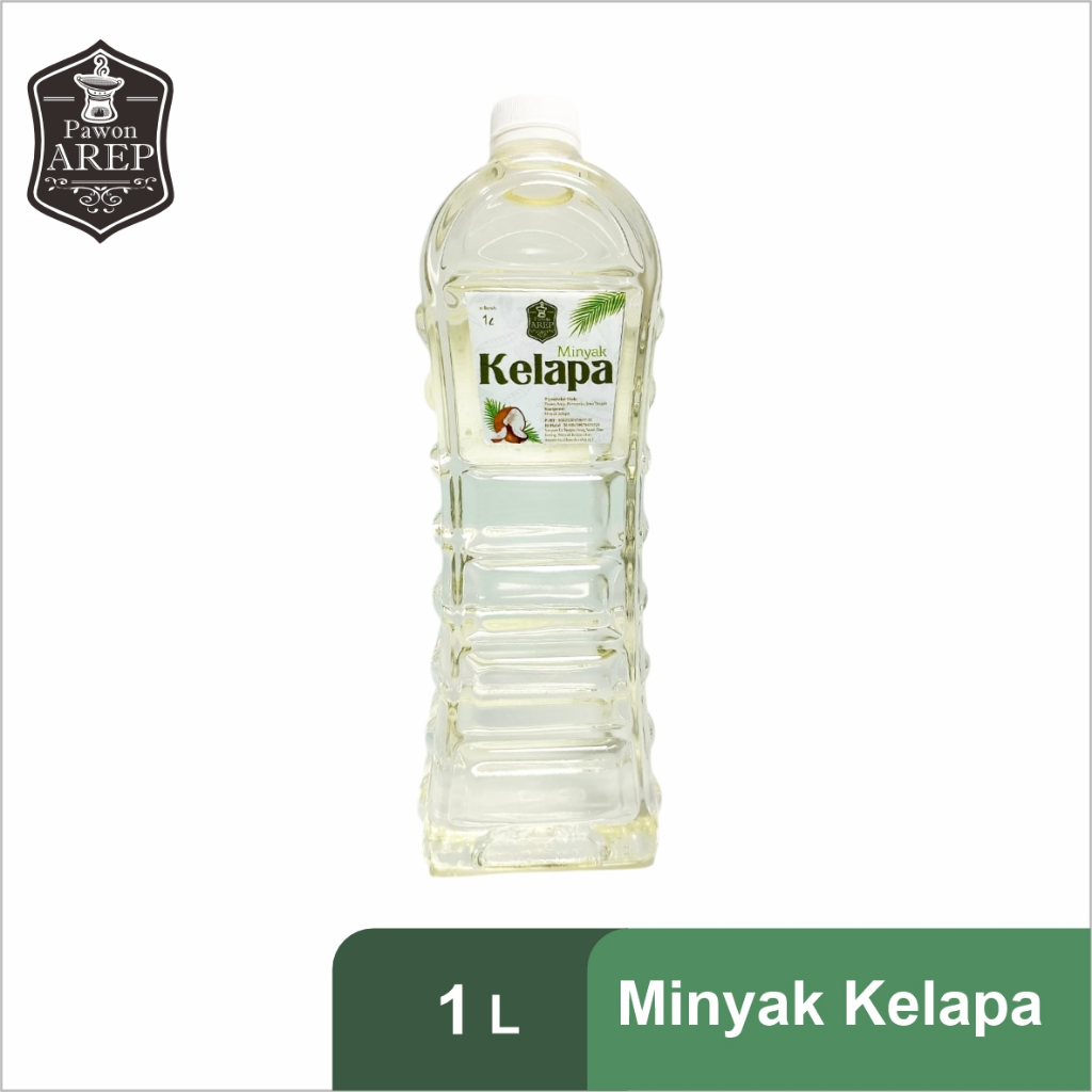 

Minyak Kelapa / Minyak Goreng Kelapa / Minyak Kelentik ukuran 1 Liter - Pawon Arep