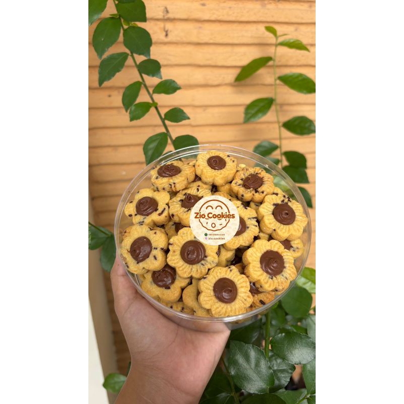 

kue kering Nutella cookies dengan berat 500 g kue kering lebaran home made Zio cookies