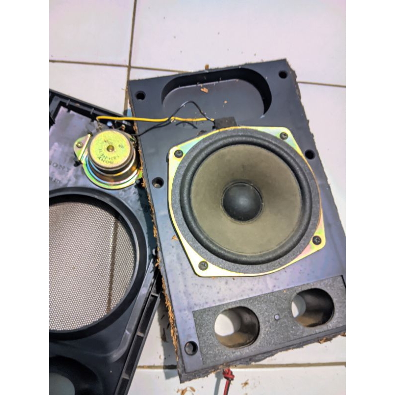 Speaker wofer sony bekas compo, 2 way, 5 inch, 2inch.