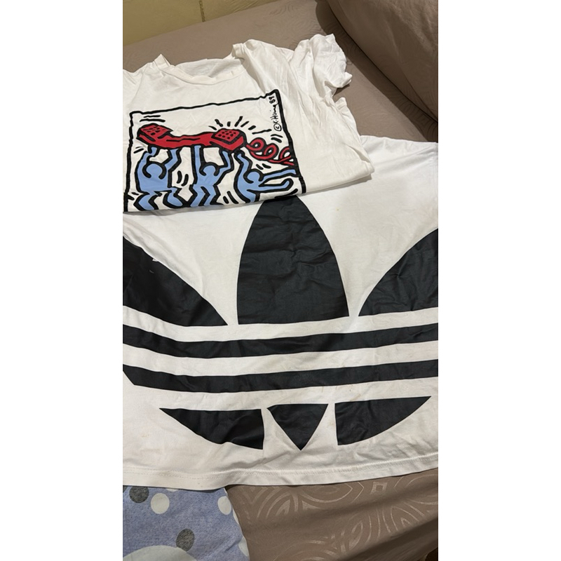kaos adidas dan keith haring second original